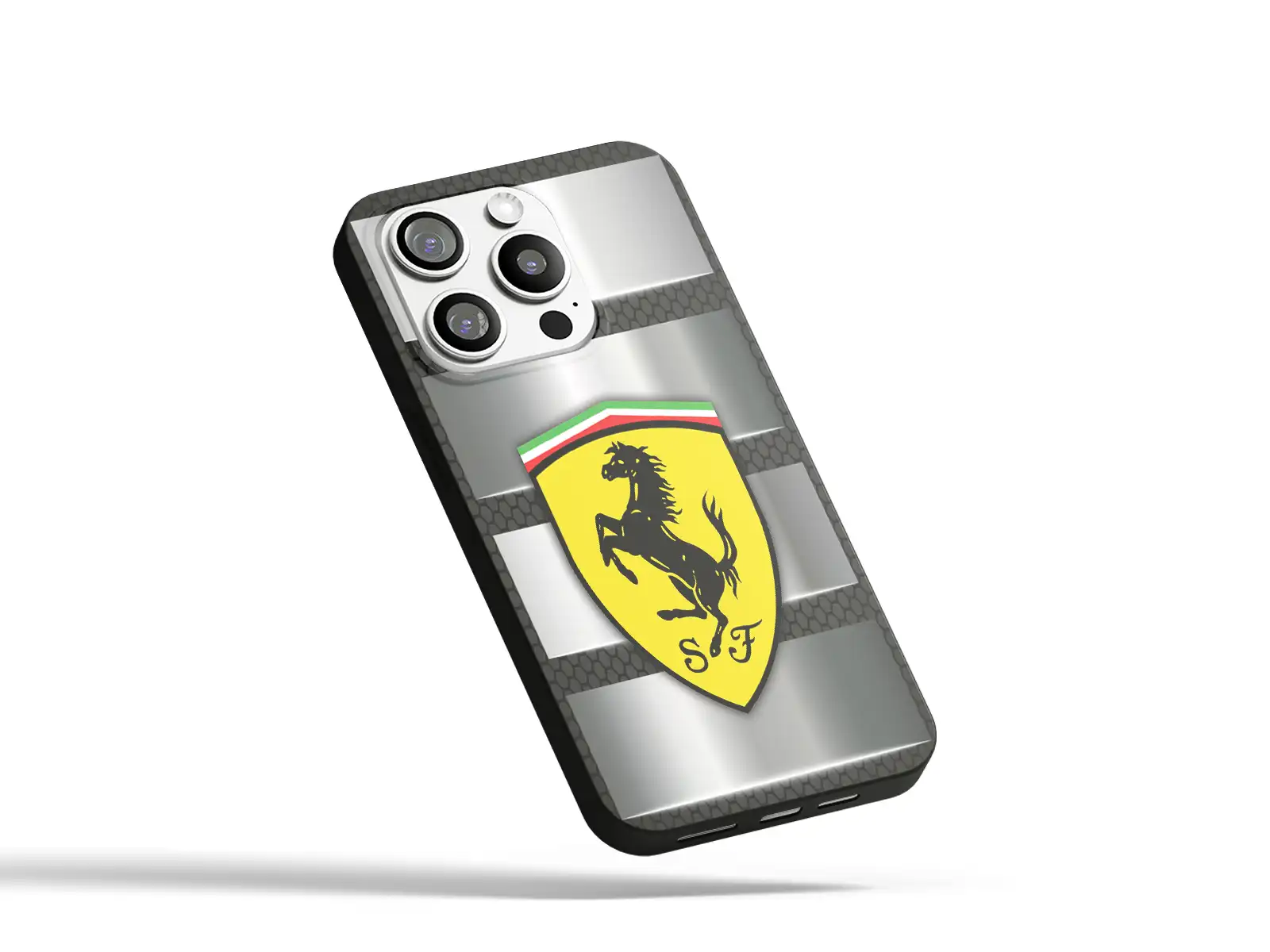 Ferrari Custodia Silicone Smartphone Tocco Minimal